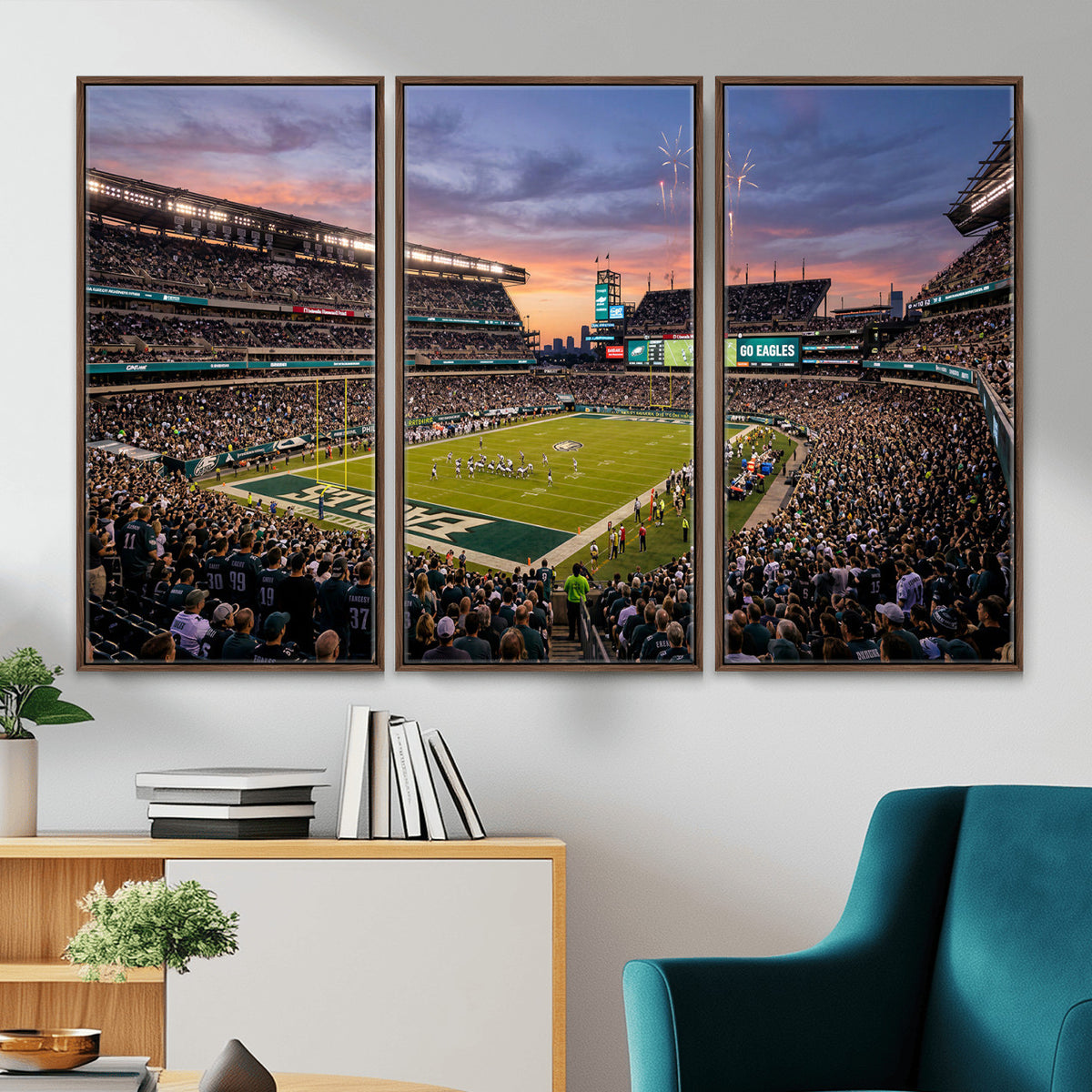 15549432-MGV-CV-36X24 - Stadium Wall Art Canvas Print