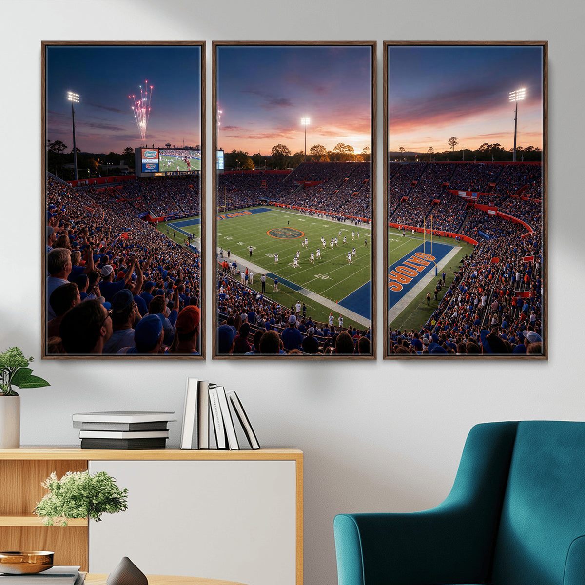 42817292-MGV-CV-36X24 - Stadium Wall Art Canvas Print