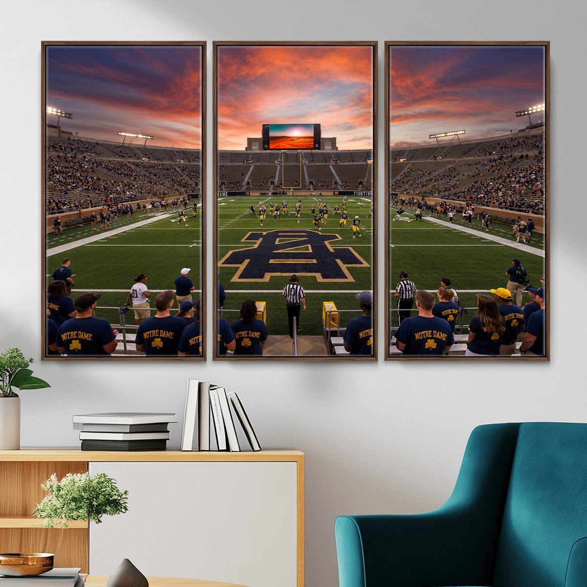 75411323-MGV-CV-36X24 - Stadium Wall Art Canvas Print