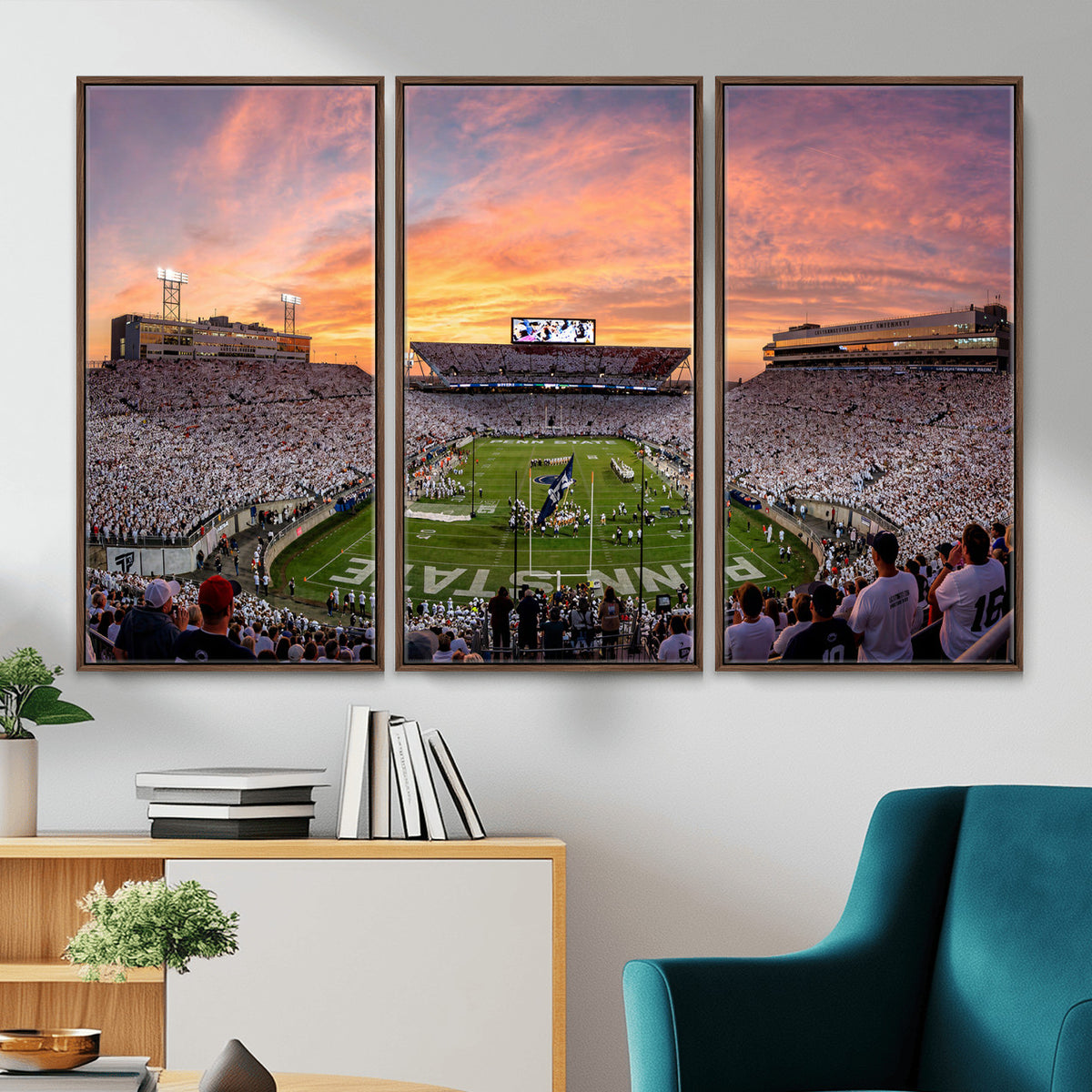 53161432-MGV-CV-36X24 - Stadium Wall Art Canvas Print