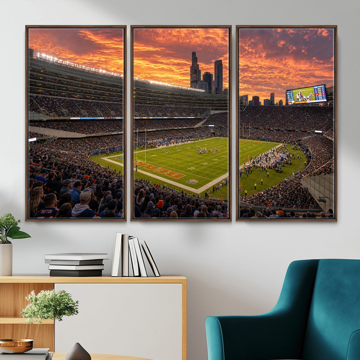 25159364-MGV-CV-36X24 - Stadium Wall Art Canvas Print