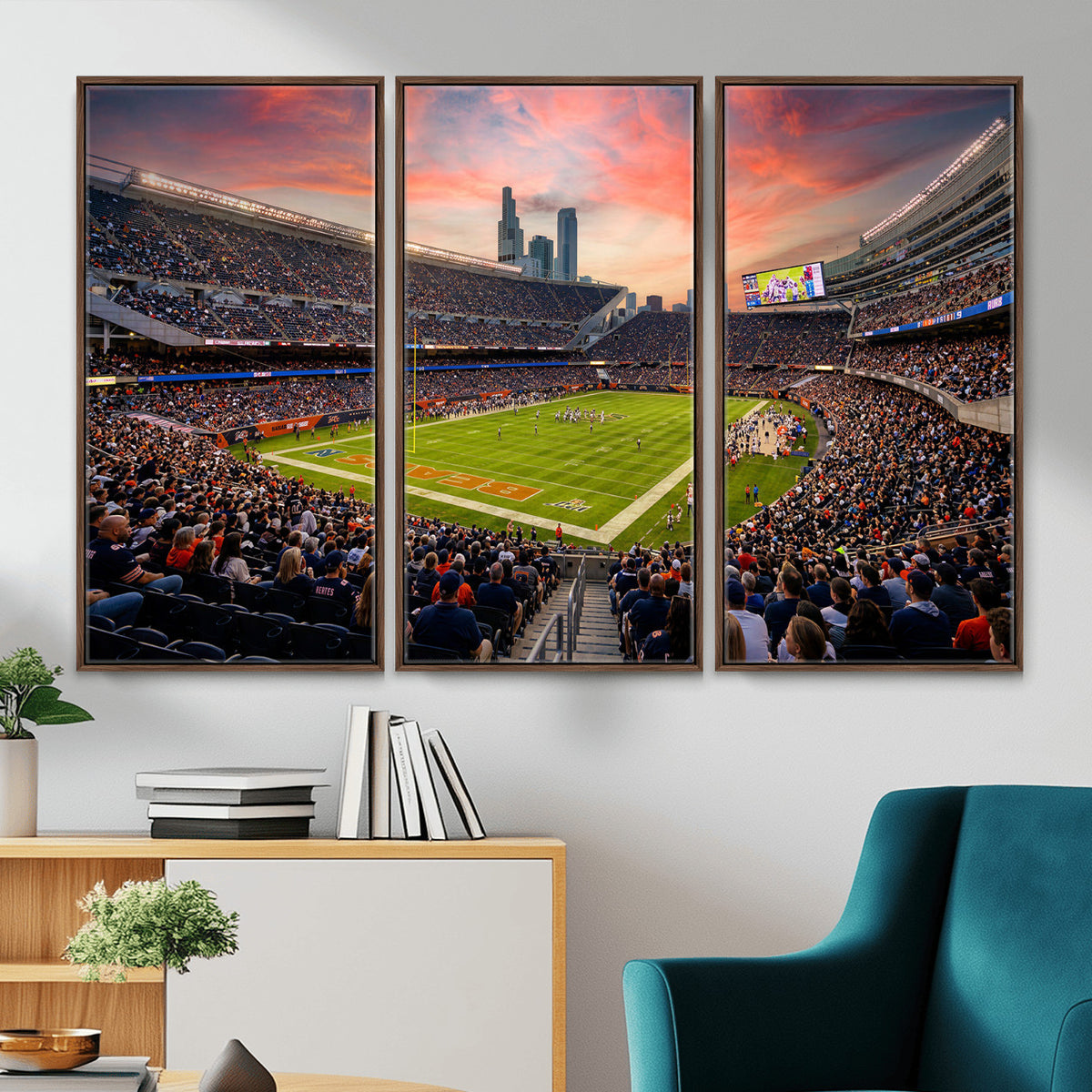 15295996-MGV-CV-36X24 - Stadium Wall Art Canvas Print