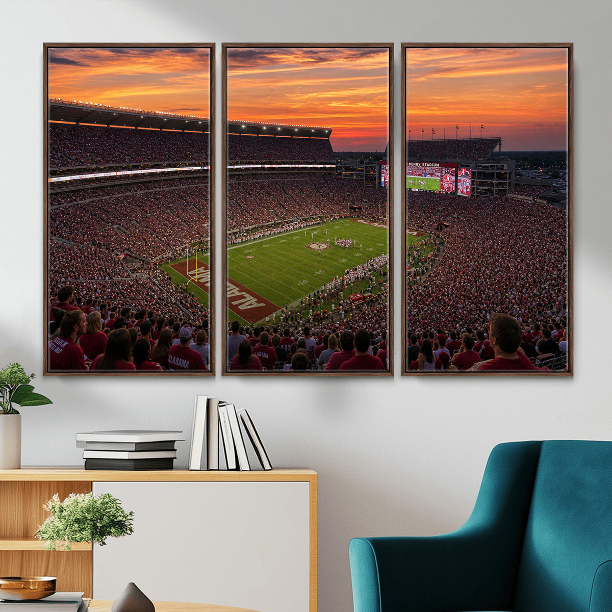 91782096-MGV-CV-36X24 - Stadium Wall Art Canvas Print
