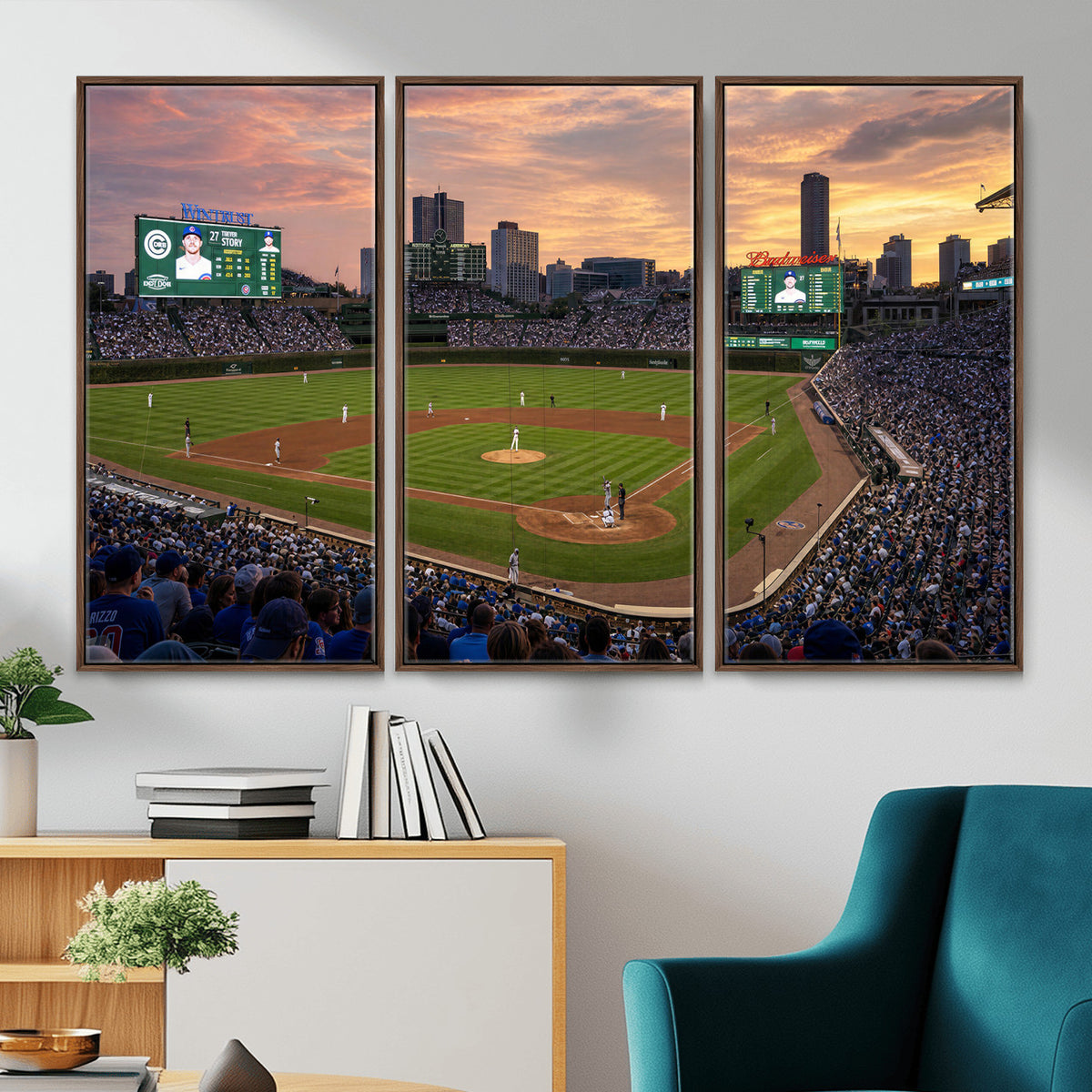41641466-MGV-CV-36X24 - Stadium Wall Art Canvas Print