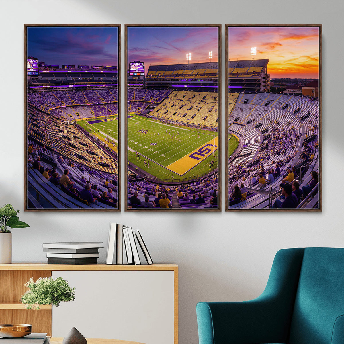 21378512-MGV-CV-36X24 - Stadium Wall Art Canvas Print