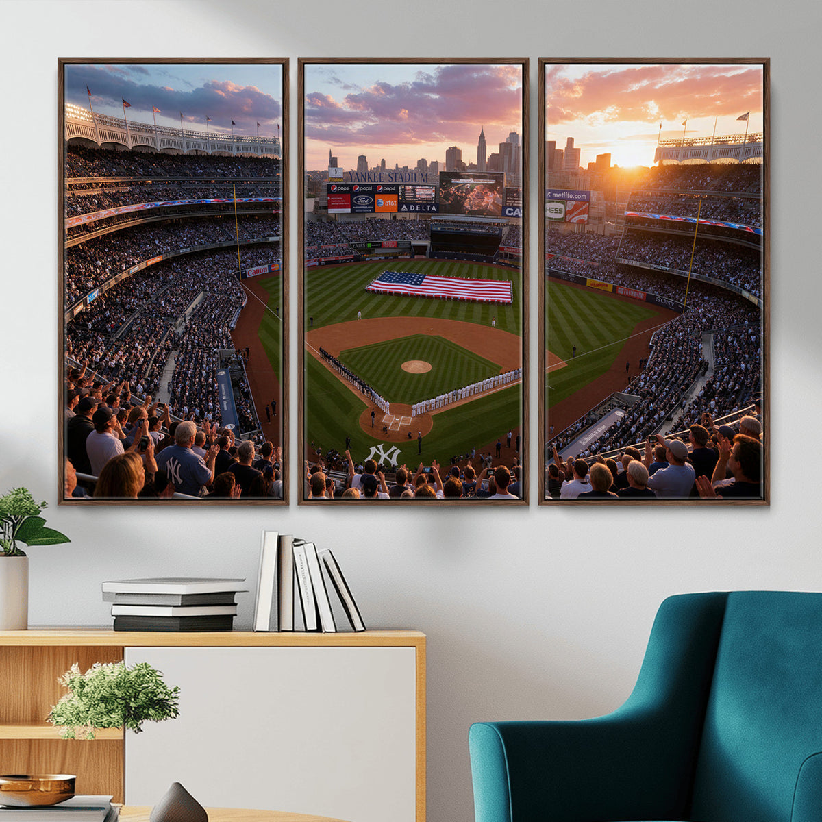 43632742-MGV-CV-36X24 - Stadium Wall Art Canvas Print