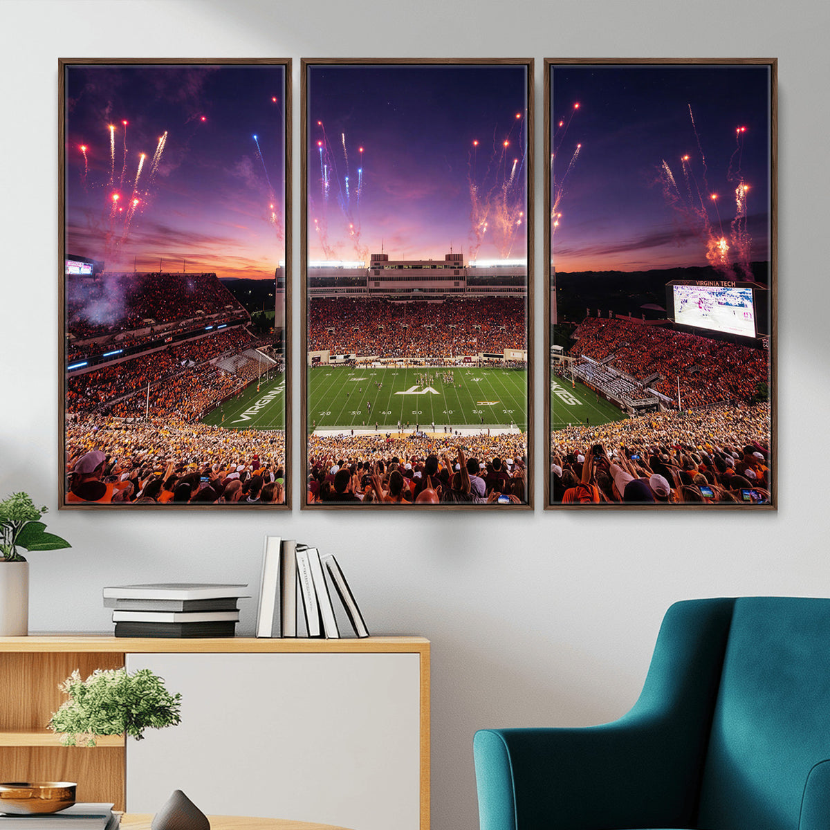 60785214-MGV-CV-36X24 - Stadium Wall Art Canvas Print
