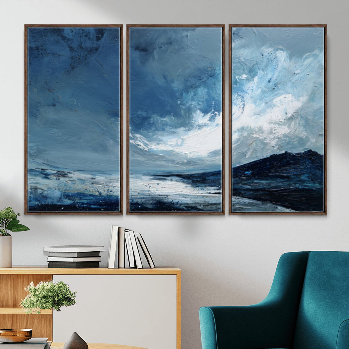 66685630-MGV-CV-36X24 - Extra Large Abstract Wall Art Canvas Print