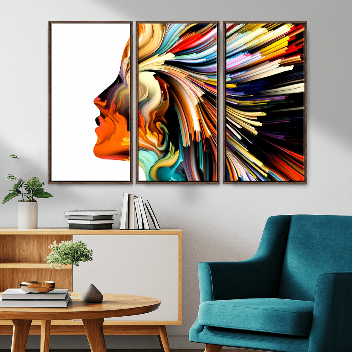 -Profile Colors Canvas Print