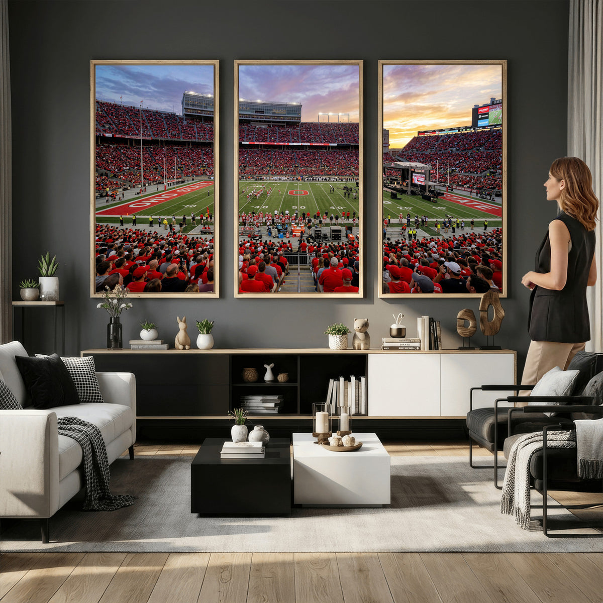 23196993-MGV-CV-36X24 - Stadium Wall Art Canvas Print