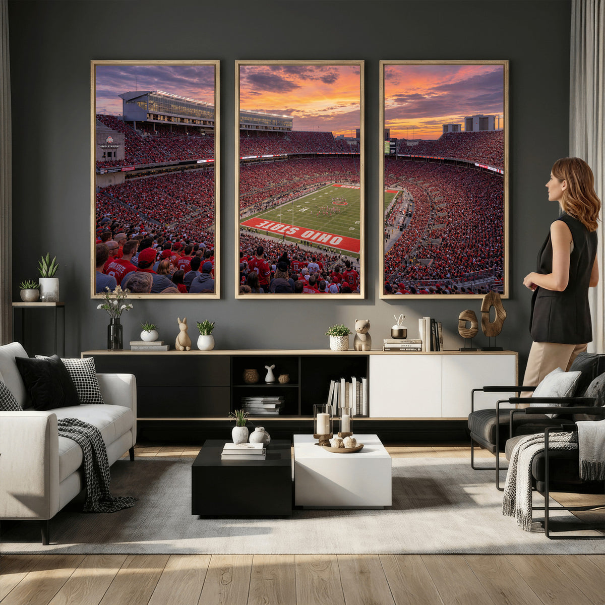 95137596-MGV-CV-36X24 - Stadium Wall Art Canvas Print