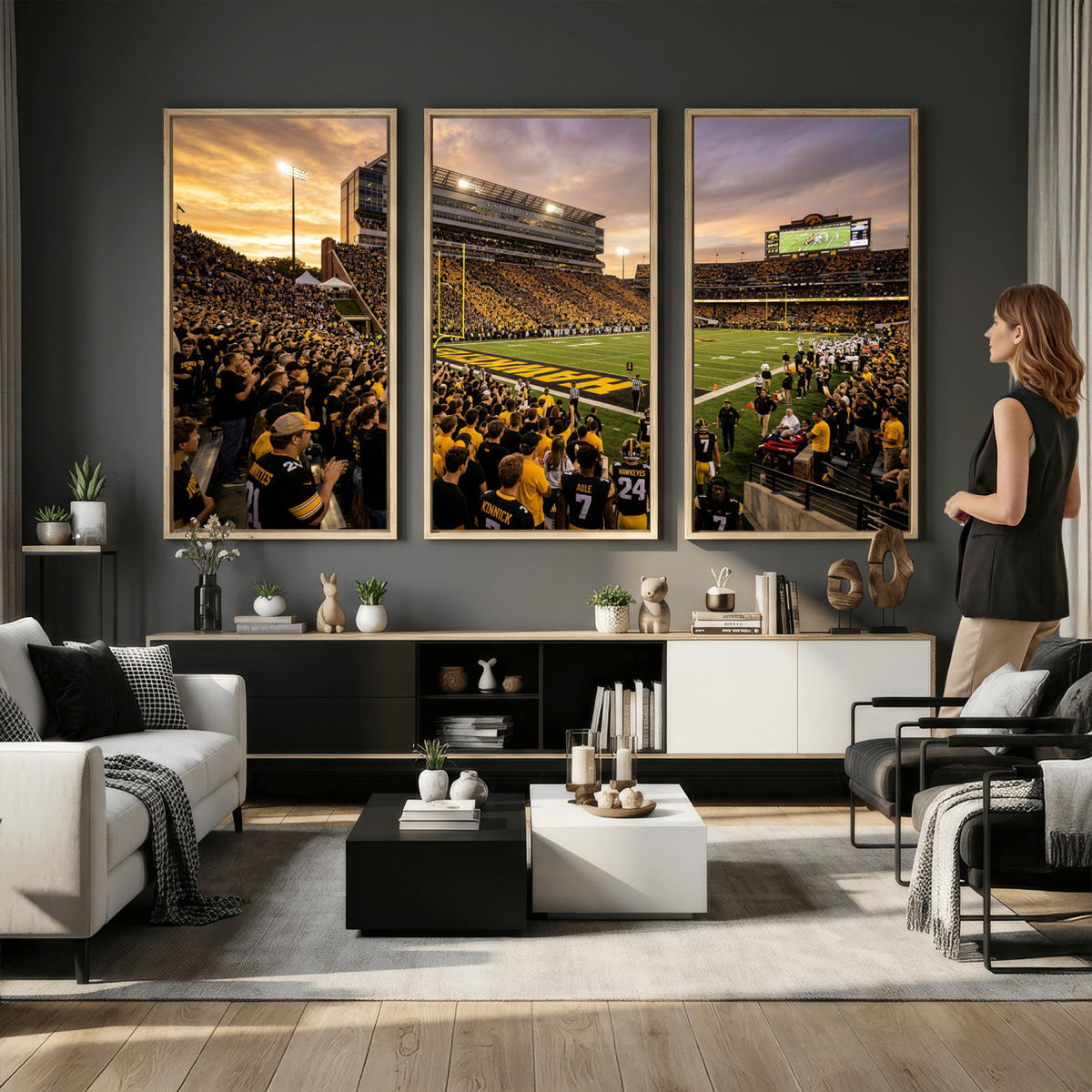 60847729-MGV-CV-36X24 - Stadium Wall Art Canvas Print