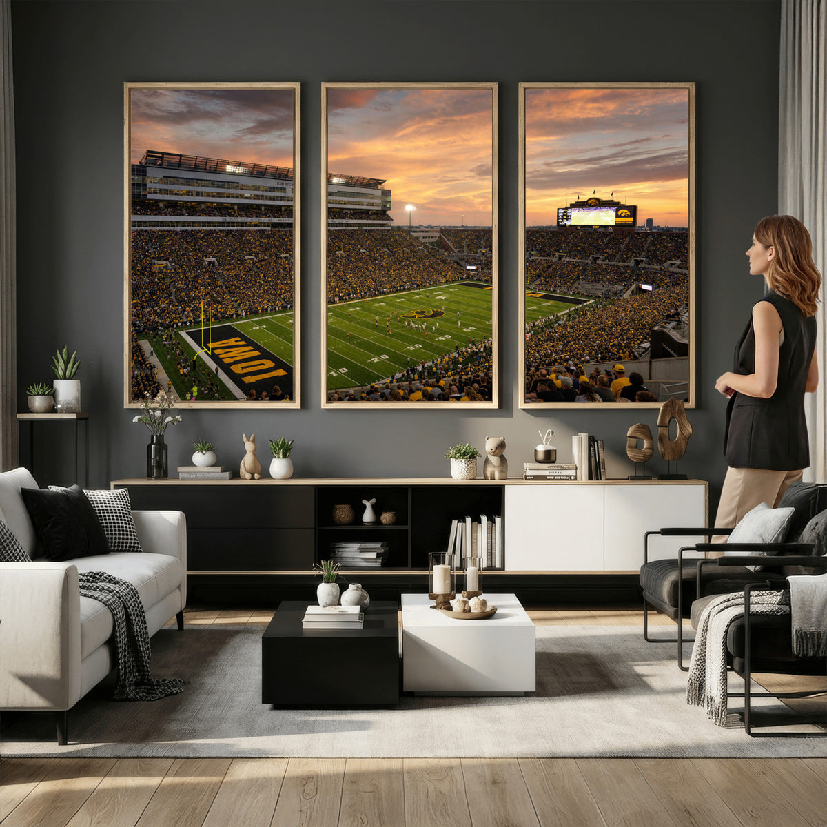 84993181-MGV-CV-36X24 - Stadium Wall Art Canvas Print