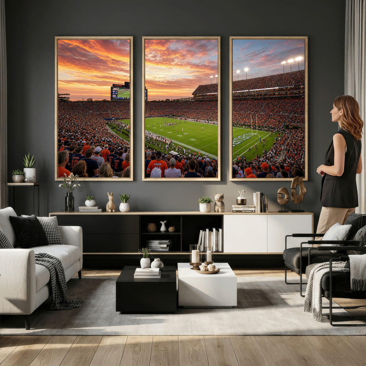 28631591-MGV-CV-36X24 - Stadium Wall Art Canvas Print