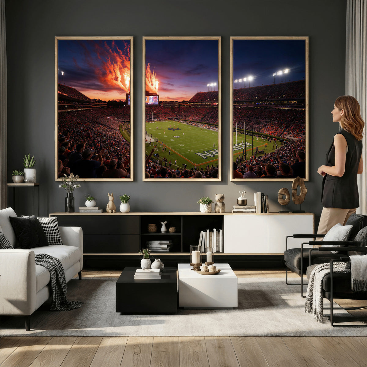30686080-MGV-CV-36X24 - Stadium Wall Art Canvas Print