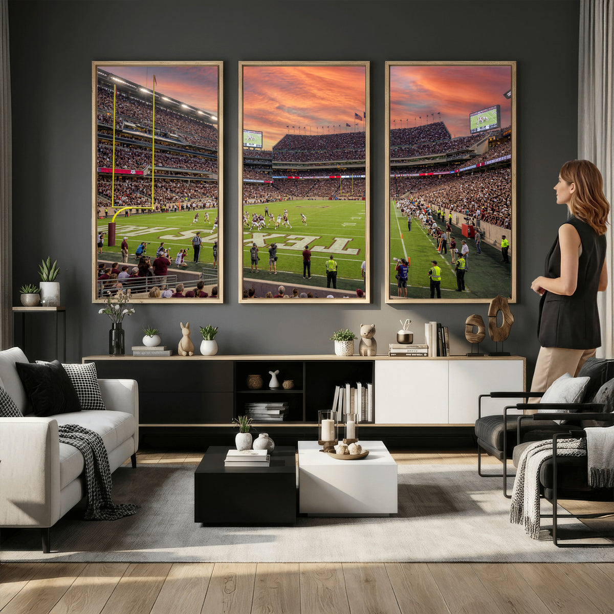 80055809-MGV-CV-36X24 - Stadium Wall Art Canvas Print