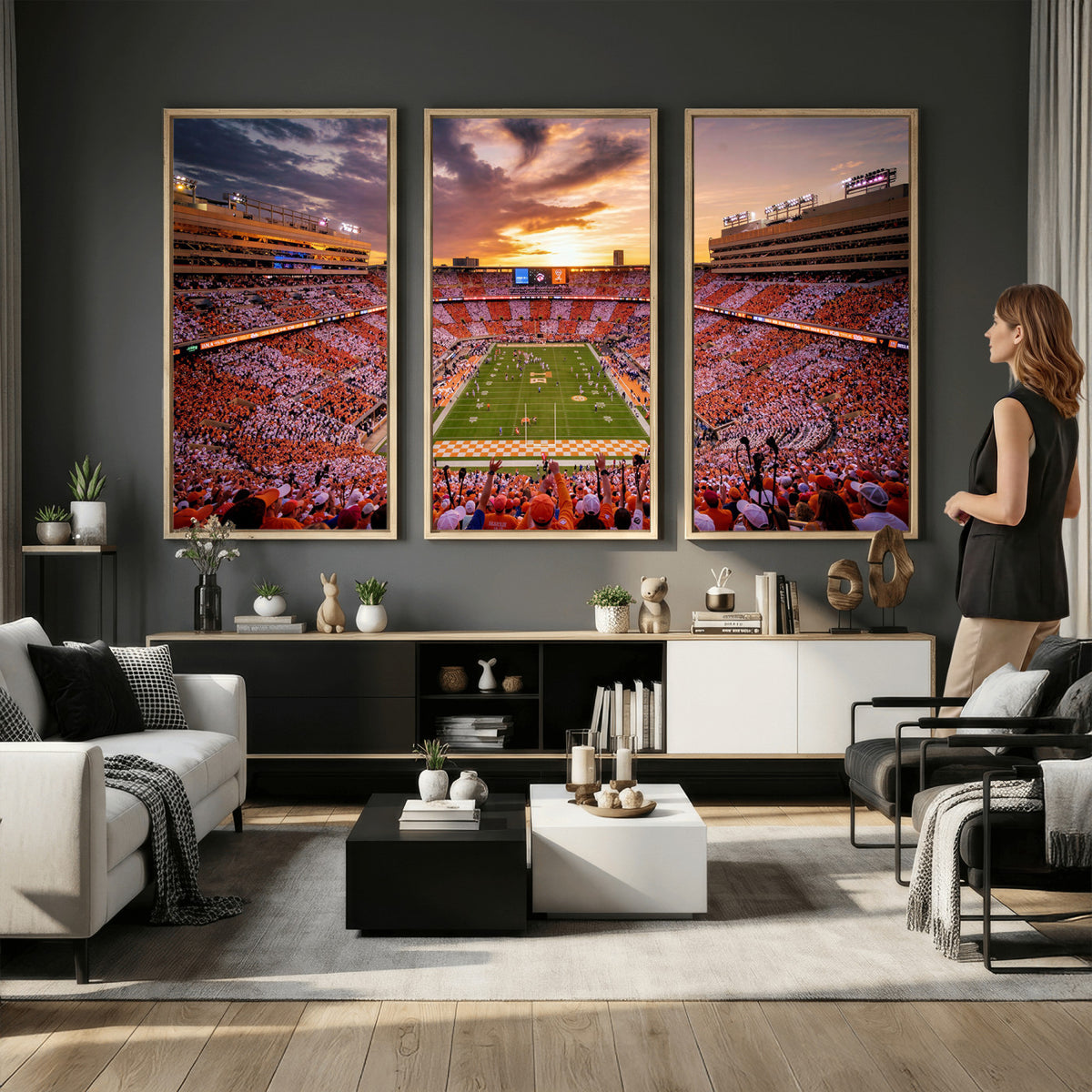 68184875-MGV-CV-36X24 - Stadium Wall Art Canvas Print
