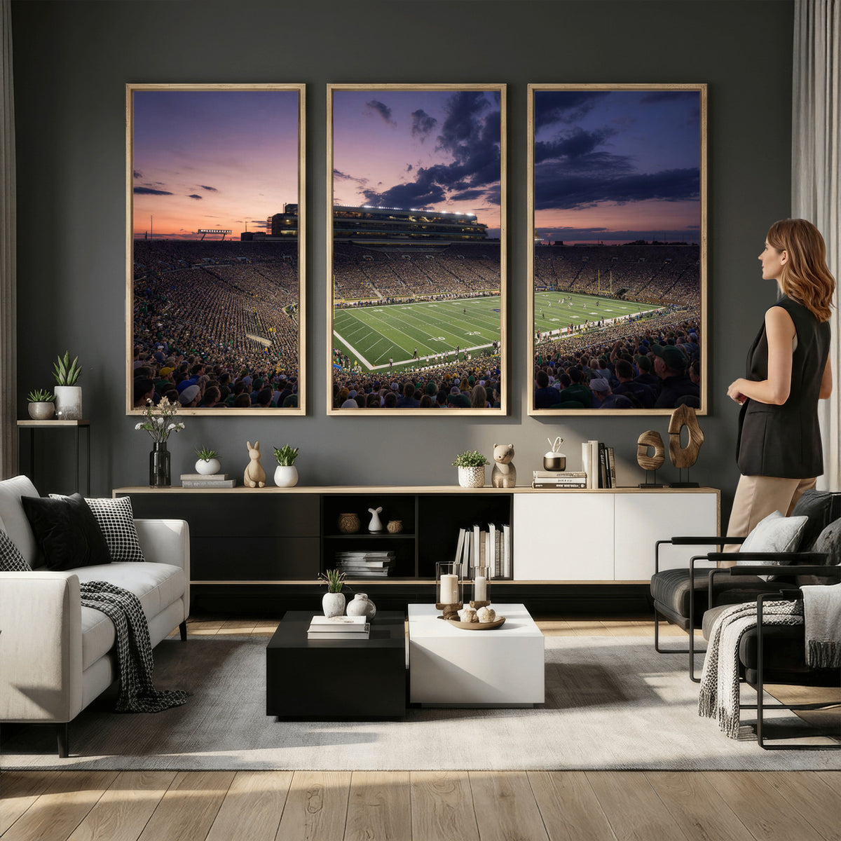 48837941-MGV-CV-36X24 - Stadium Wall Art Canvas Print