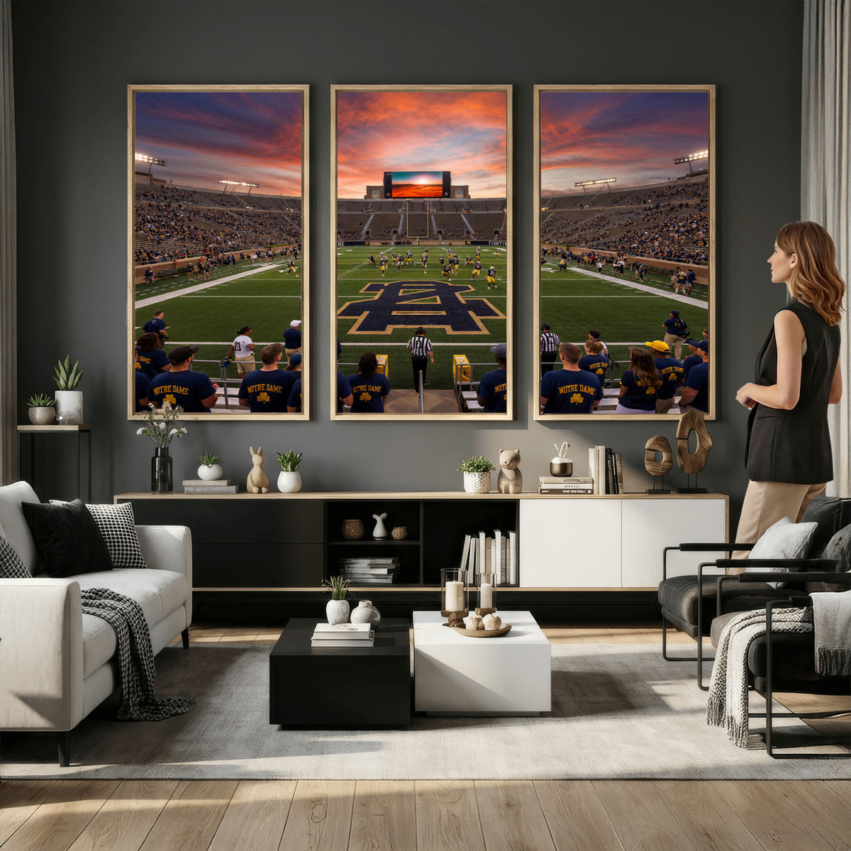 75411323-MGV-CV-36X24 - Stadium Wall Art Canvas Print