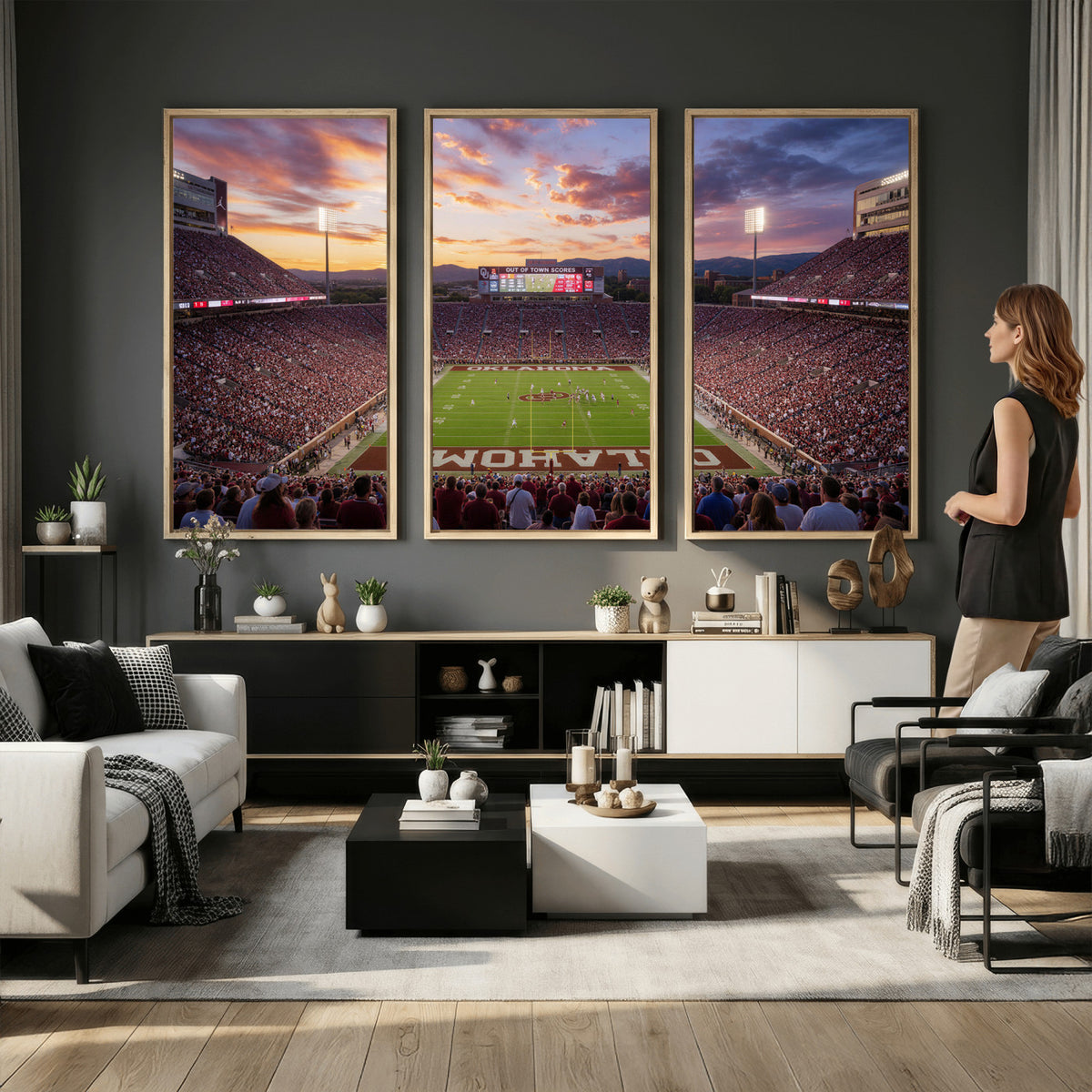 18509931-MGV-CV-36X24 - Stadium Wall Art Canvas Print