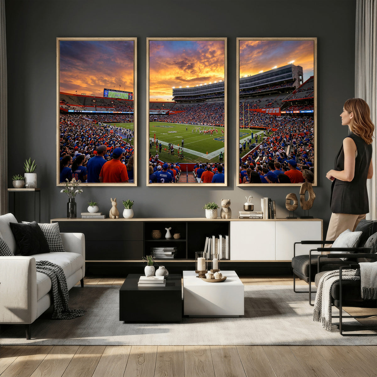 23829865-MGV-CV-36X24 - Stadium Wall Art Canvas Print