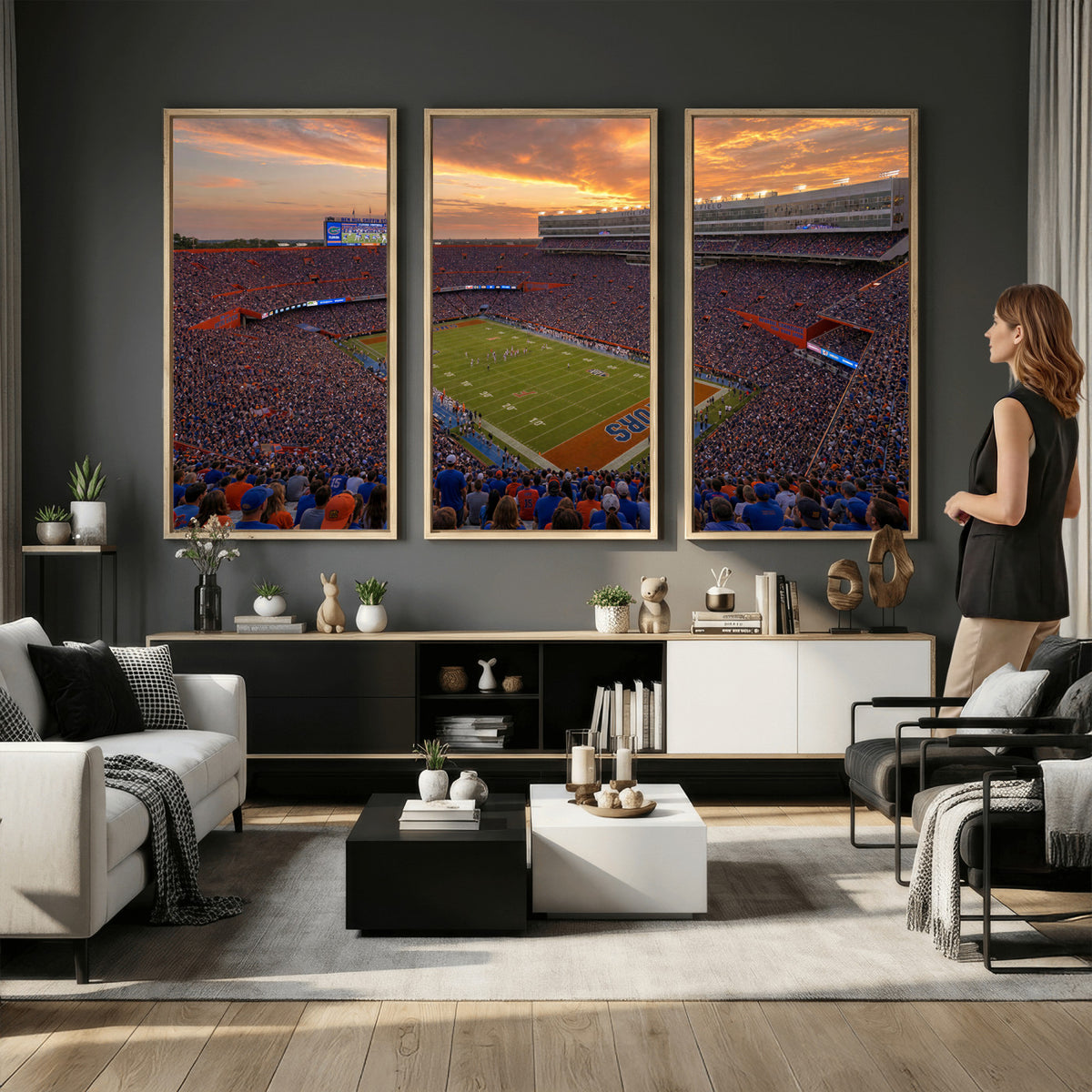 48009171-MGV-CV-36X24 - Stadium Wall Art Canvas Print