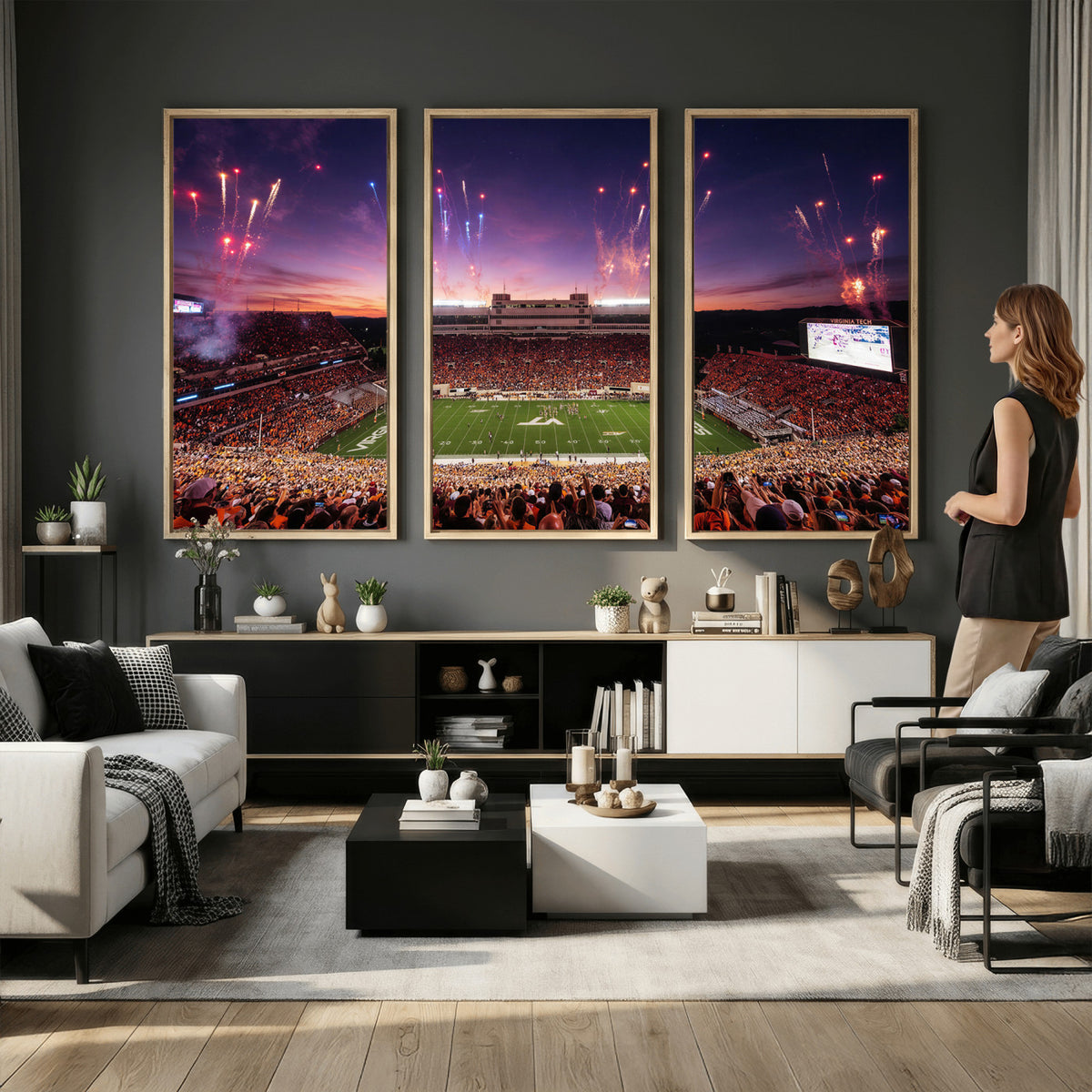 57314829-MGV-CV-36X24 - Stadium Wall Art Canvas Print