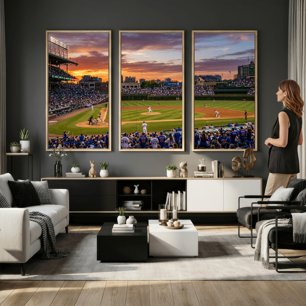 71103551-MGV-CV-36X24 - Stadium Wall Art Canvas Print