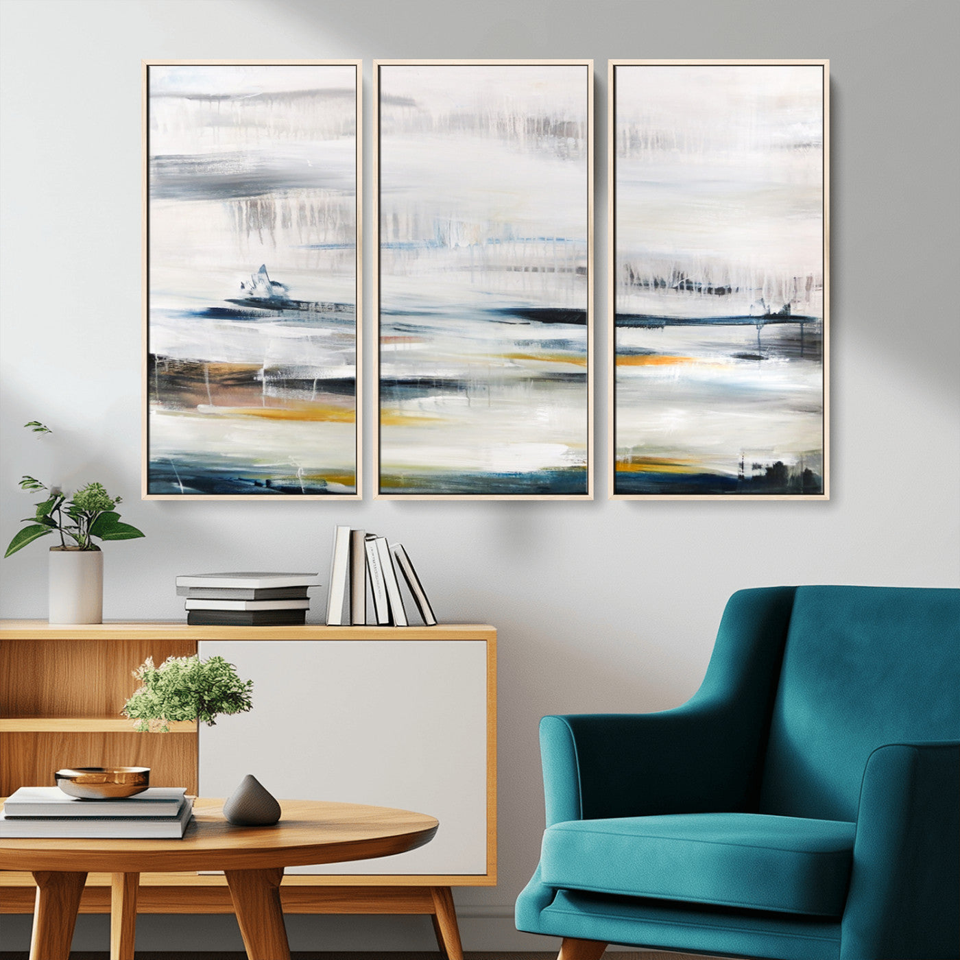 74932-MGV-CV-36X24-Soft Color Abstract Canvas Print