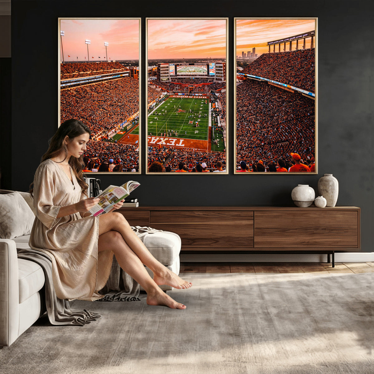 24606043-MGV-CV-36X24 - Stadium Wall Art Canvas Print