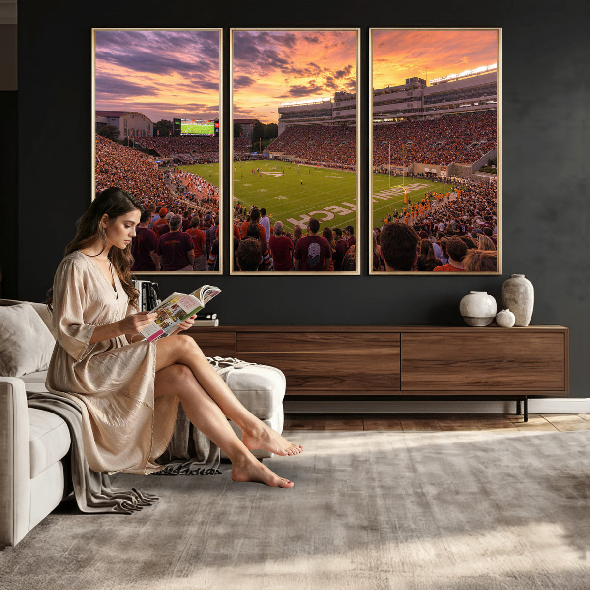 20221405-MGV-CV-36X24 - Stadium Wall Art Canvas Print