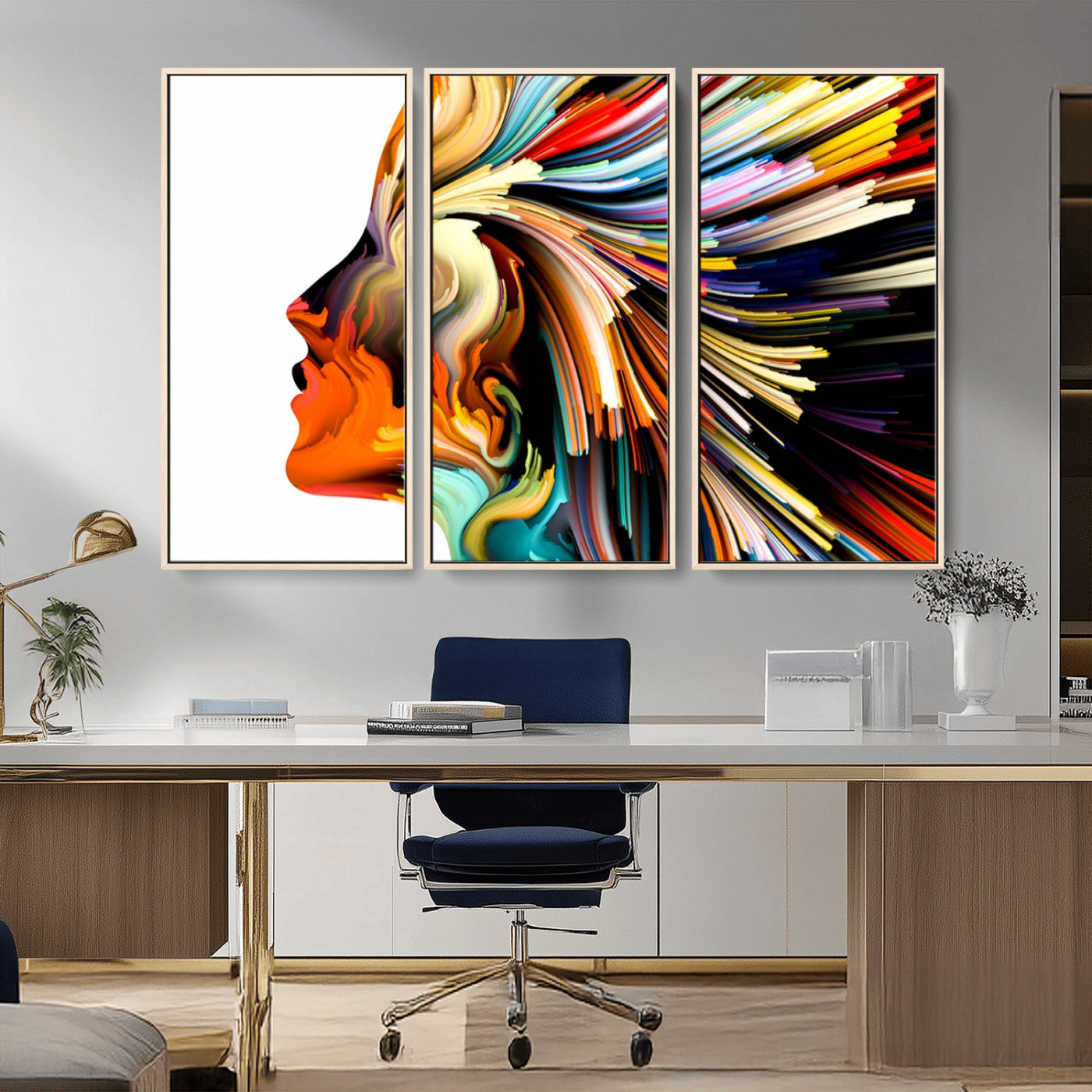 76813-MGV-FC-48X32-3P_Natural-Profile Colors Canvas Print