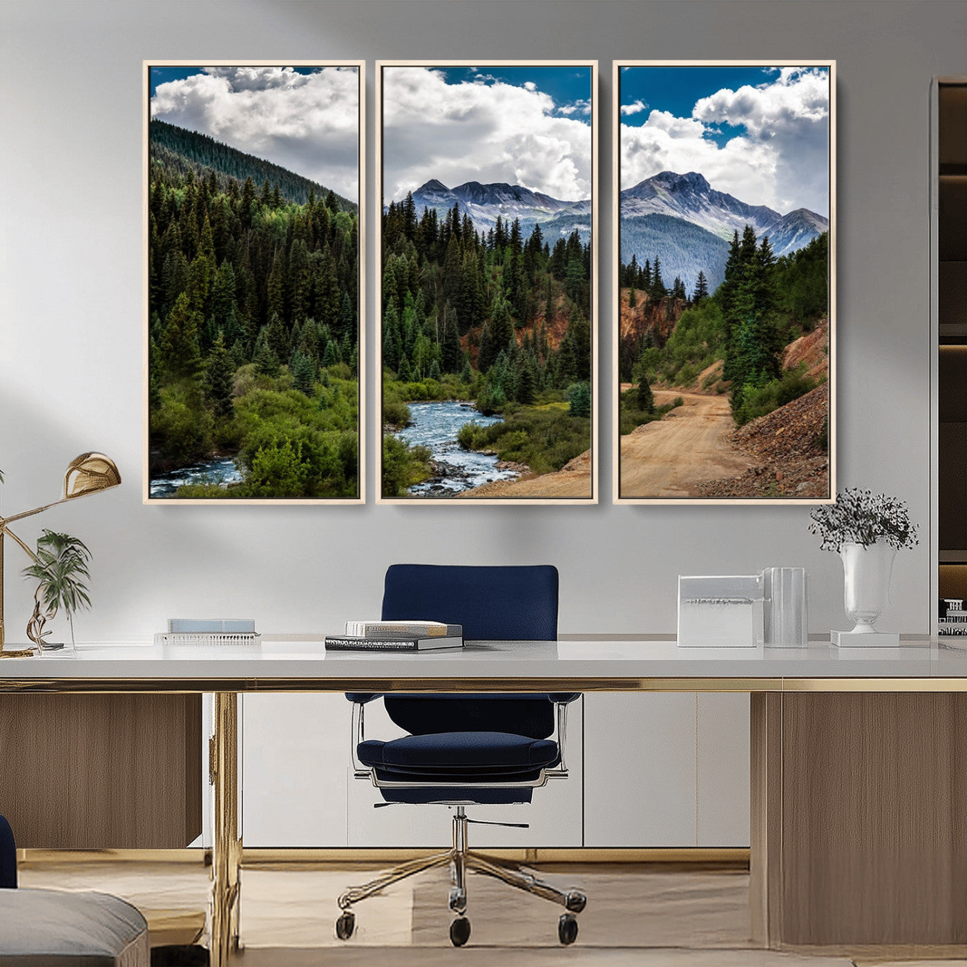 -San Juan Nal Forest Wall Art Landscape Canvas Print