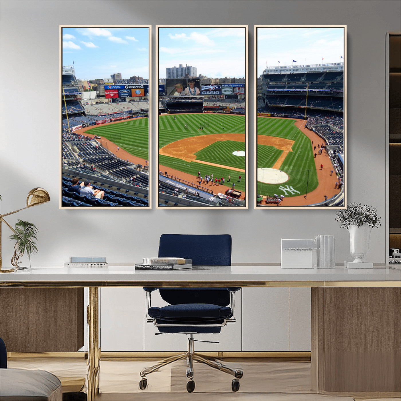 98047-MGV-CV-36X24-Buffalo Bills Stadium Wall Art - Buffalo Bills Decor- NFL Fans Gift, Perfect Sports Decor for Living