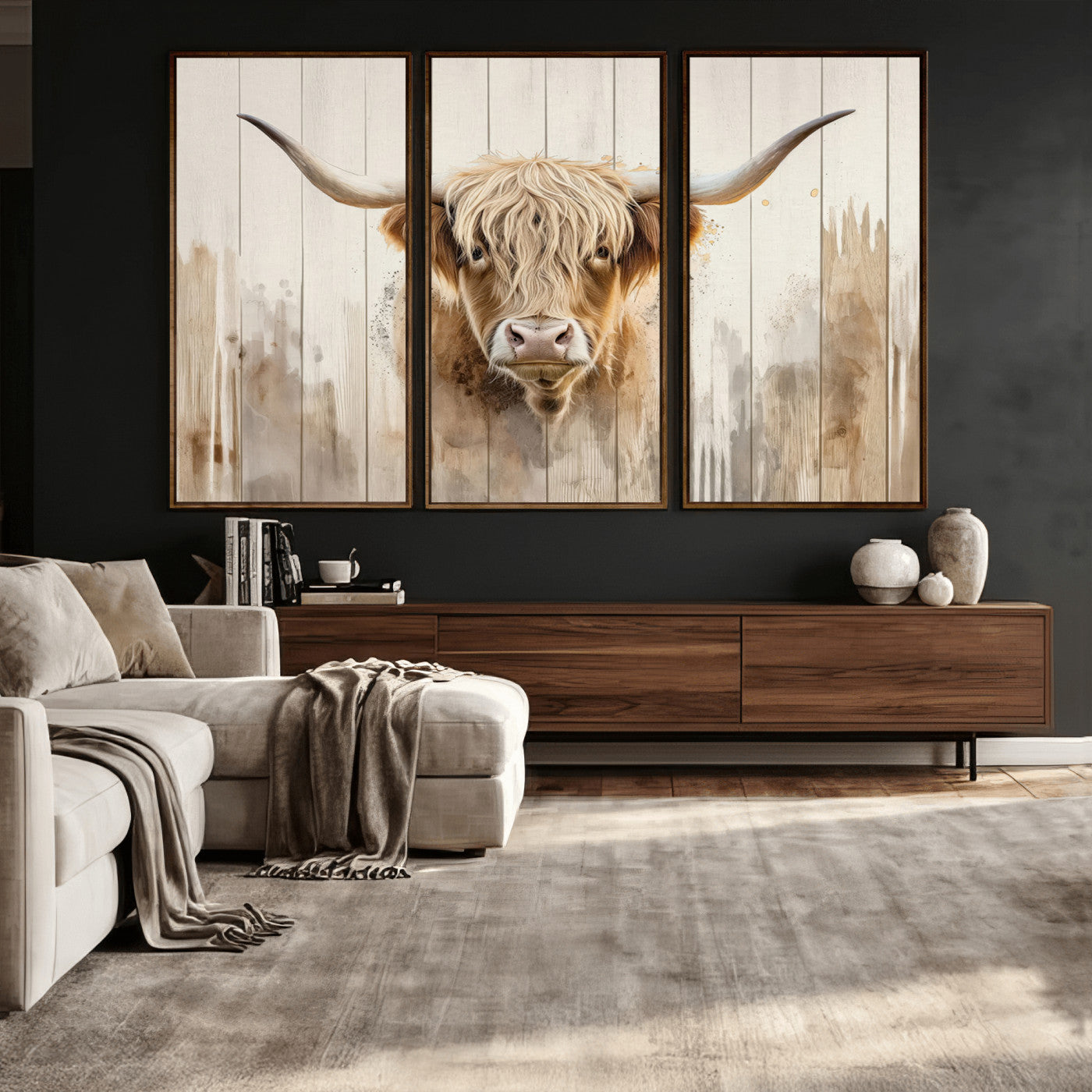 83059-MGV-CV-36X24 - Vibrant Autumn Landscape Canvas Wall Art - Fall Foliage and Mountain View Print for Home, Farmhouse, and Cozy Cabin Decor, Ready to Hang