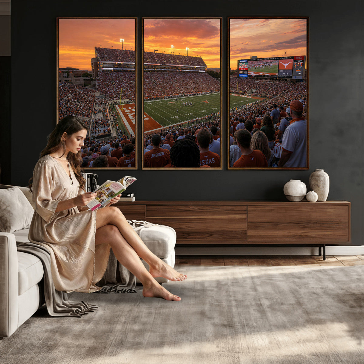 50466060-MGV-CV-36X24 - Stadium Wall Art Canvas Print