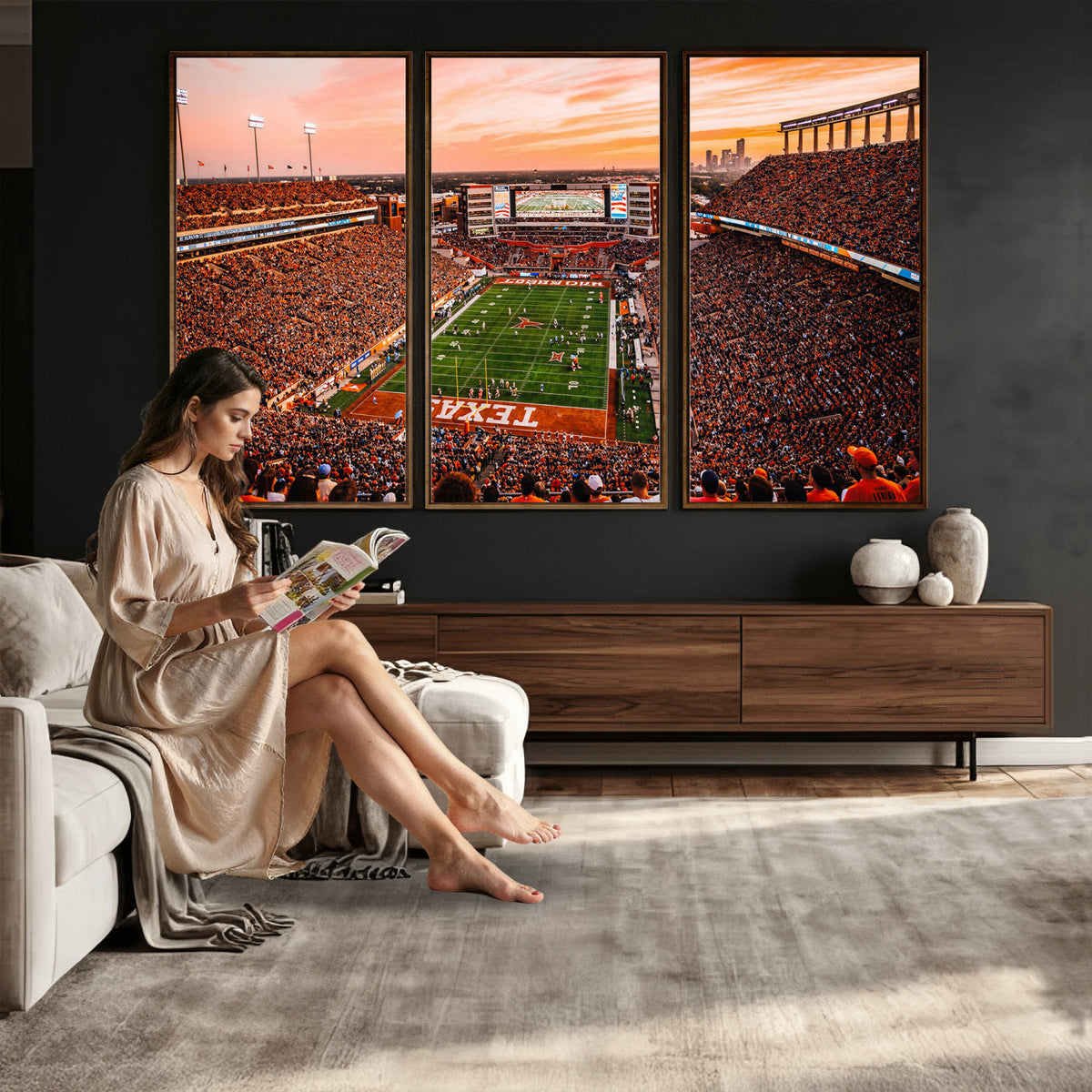 24606043-MGV-CV-36X24 - Stadium Wall Art Canvas Print