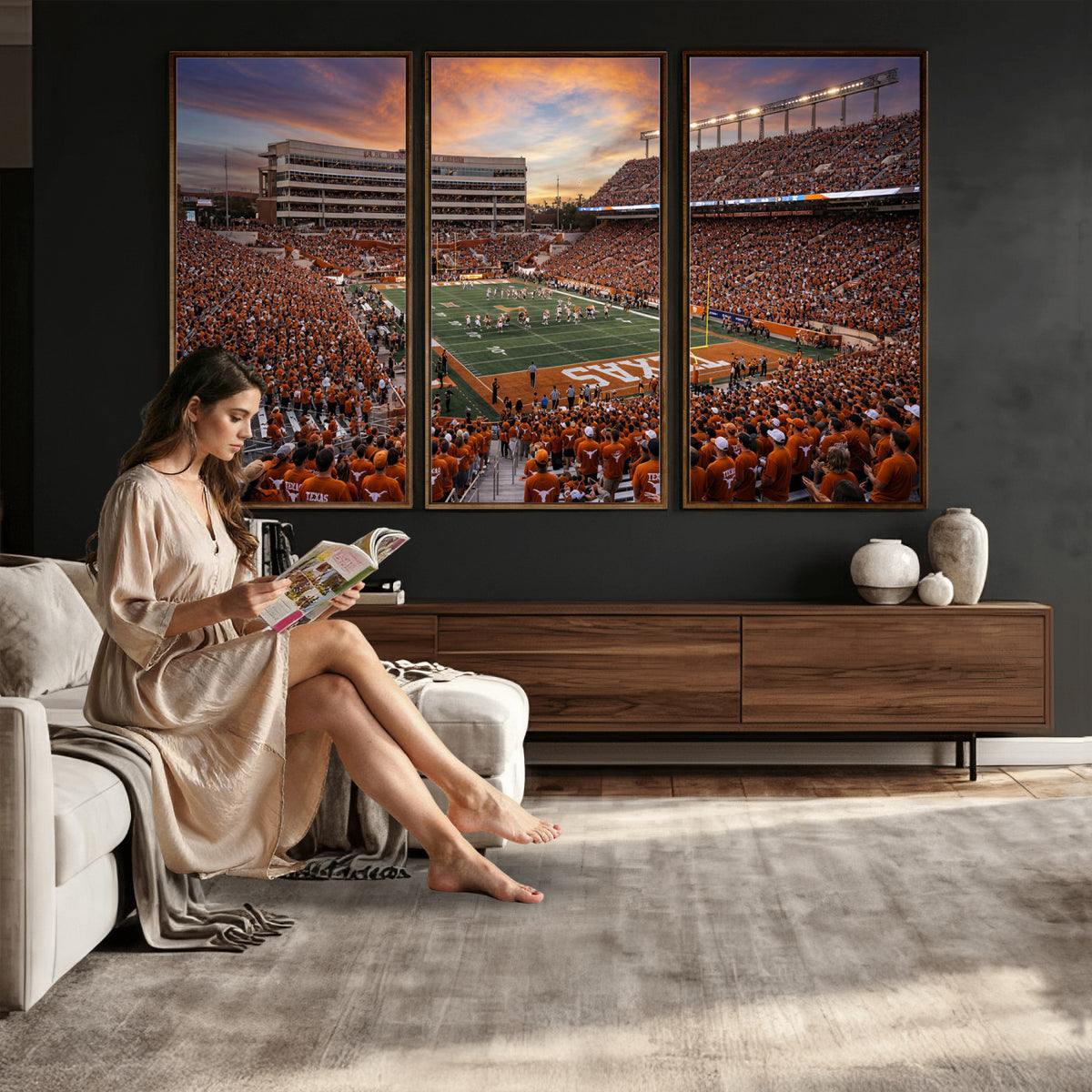 23560699-MGV-CV-36X24 - Stadium Wall Art Canvas Print