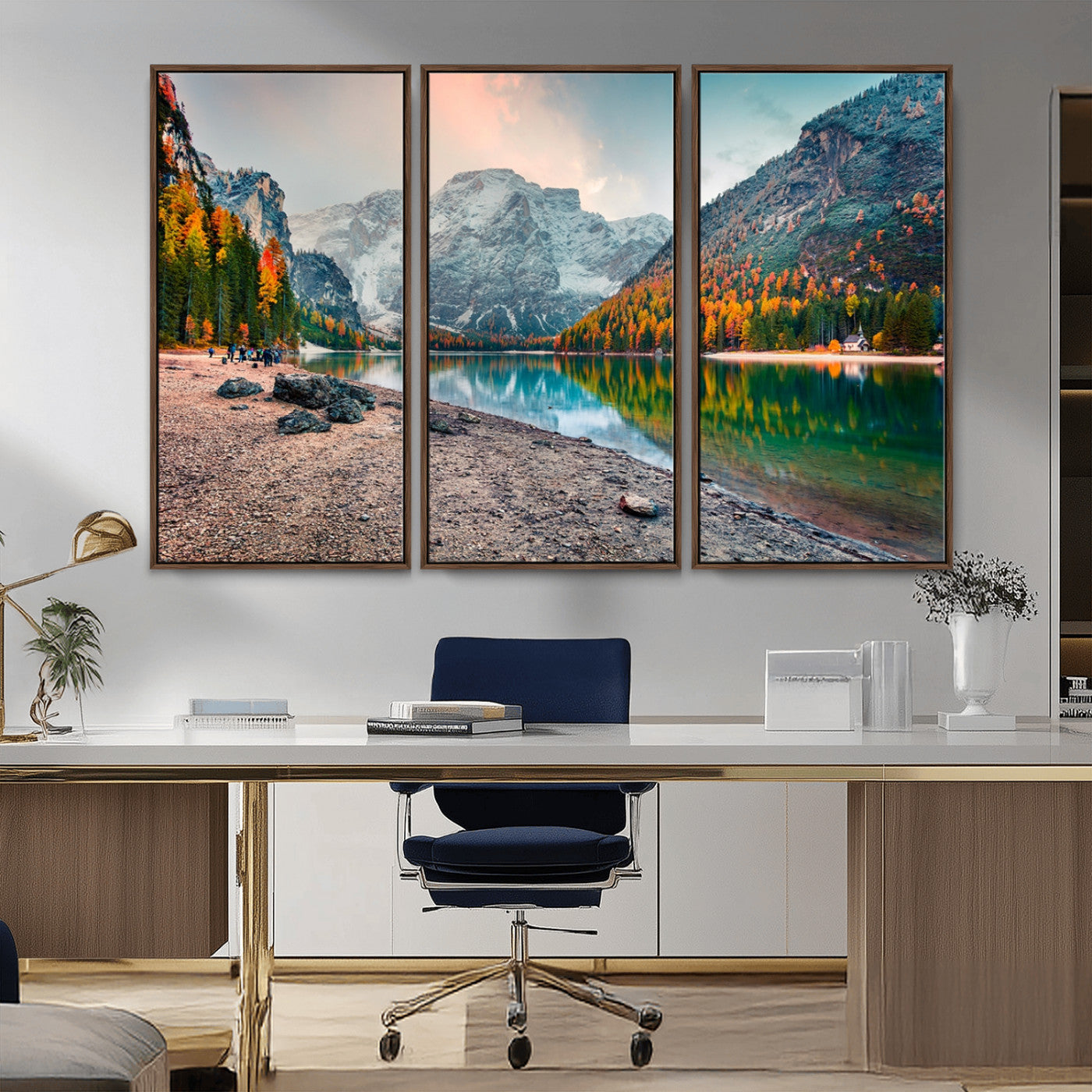 62475-MGV-FC-48X32-3P_Walnut-Spectacular Autumn Wall Art Canvas Print