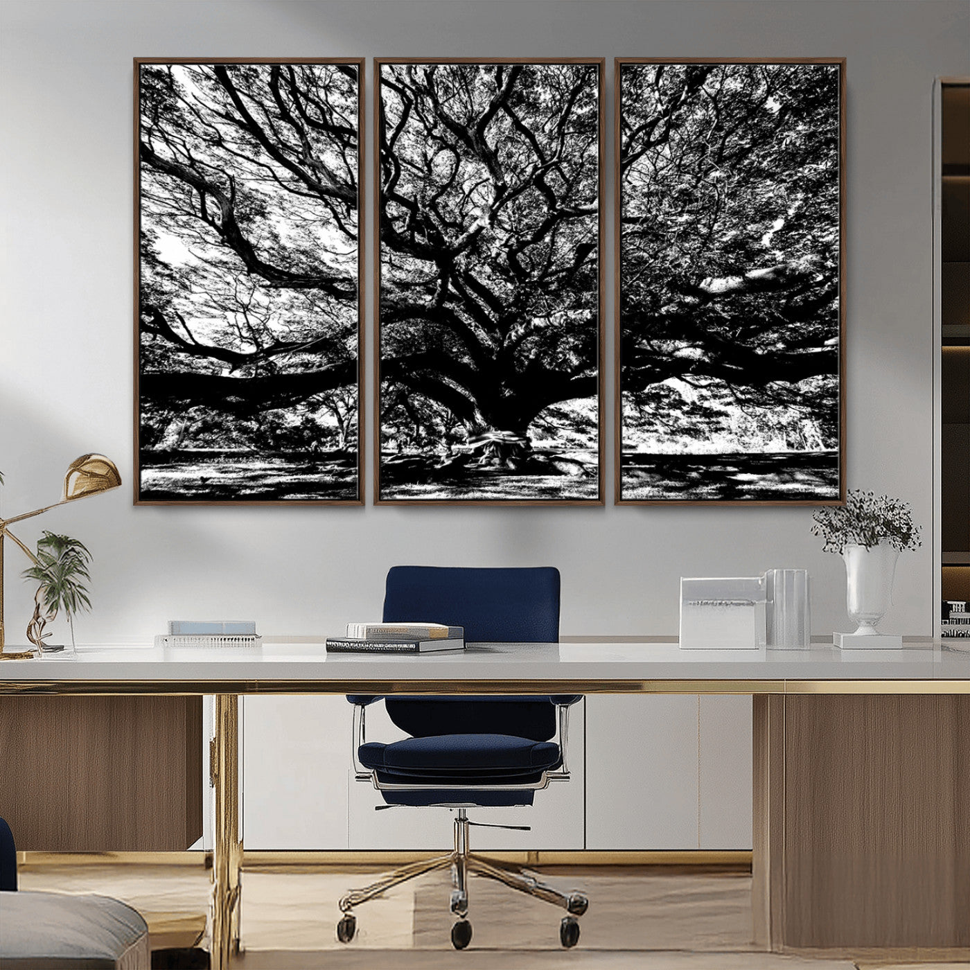 -Mighty Angel Oak Wall Art | Angel Oak Tree Art Print