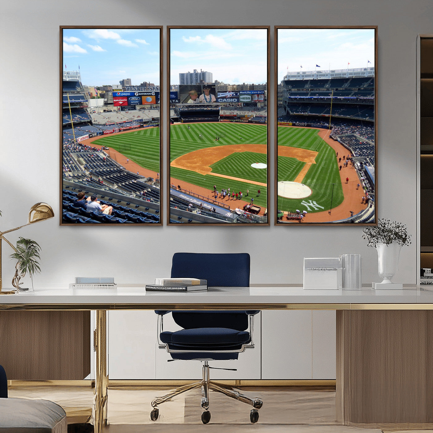 98047-MGV-CV-36X24-Buffalo Bills Stadium Wall Art - Buffalo Bills Decor- NFL Fans Gift, Perfect Sports Decor for Living