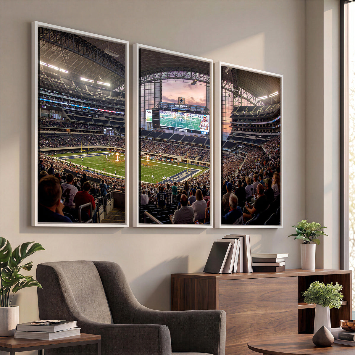 61524160-MGV-CV-36X24 - Stadium Wall Art Canvas Print