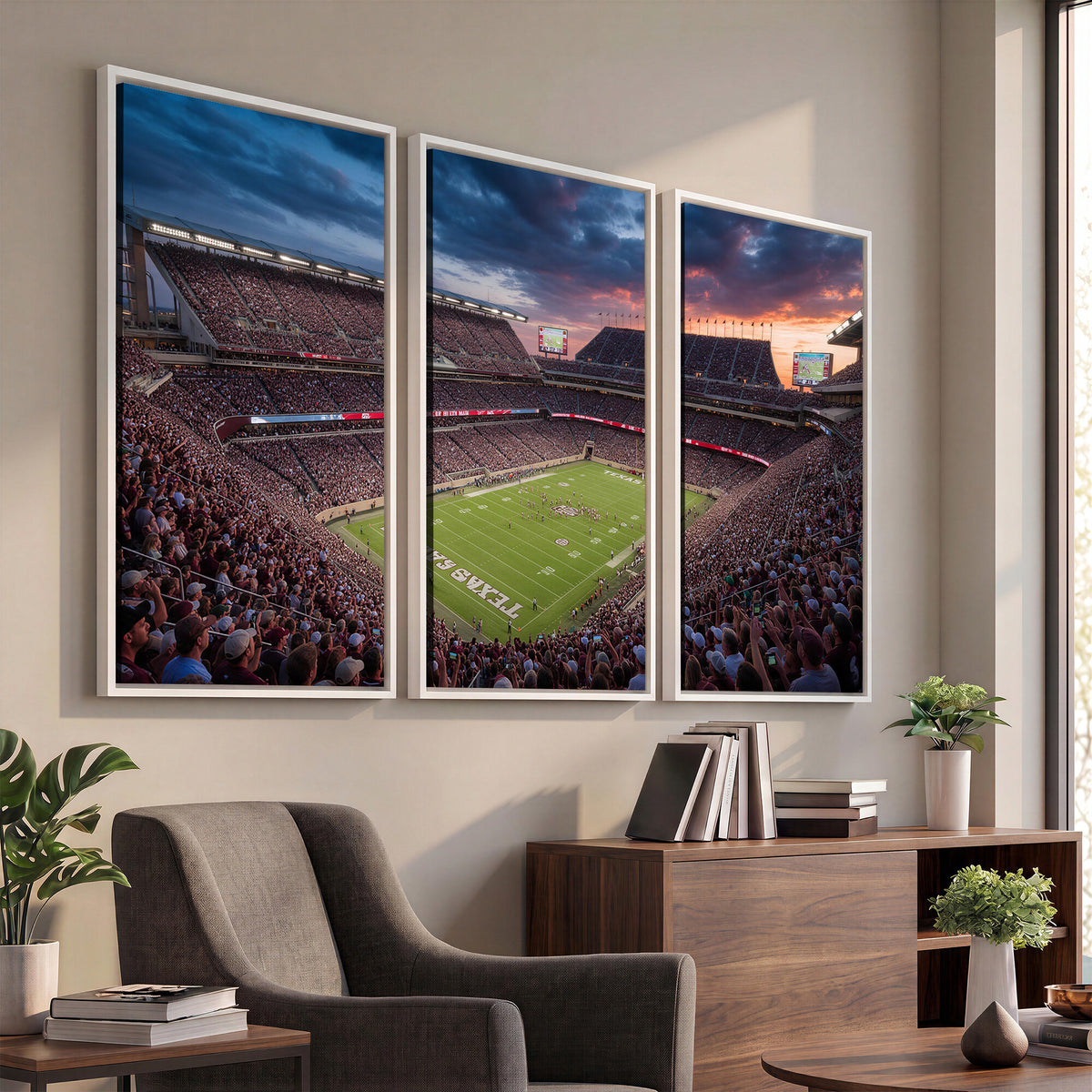 55475837-MGV-CV-36X24 - Stadium Wall Art Canvas Print