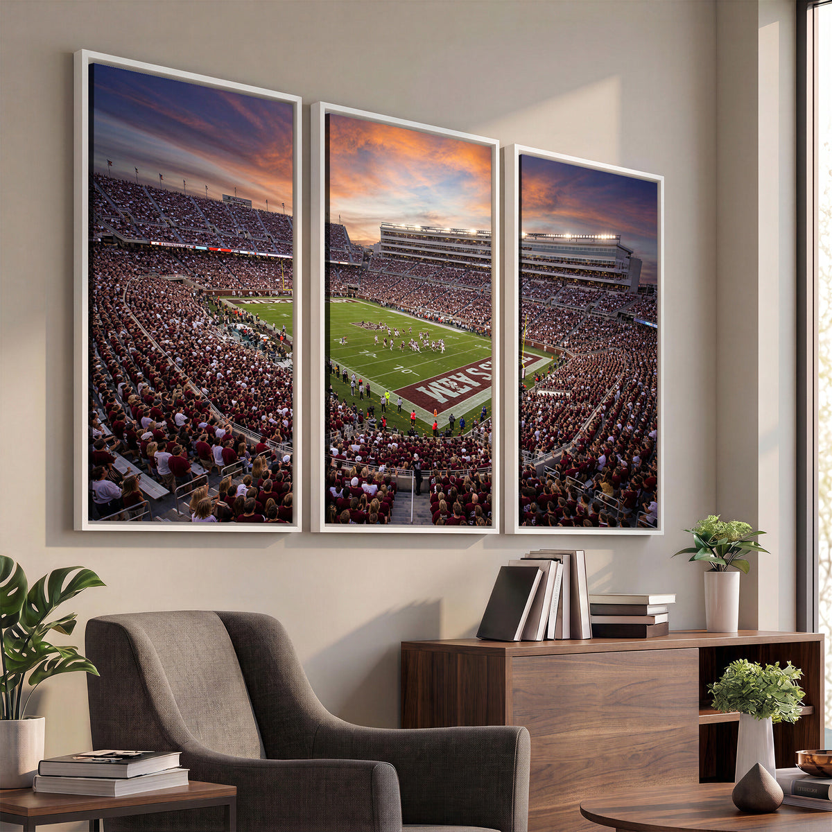 66624578-MGV-CV-36X24 - Stadium Wall Art Canvas Print