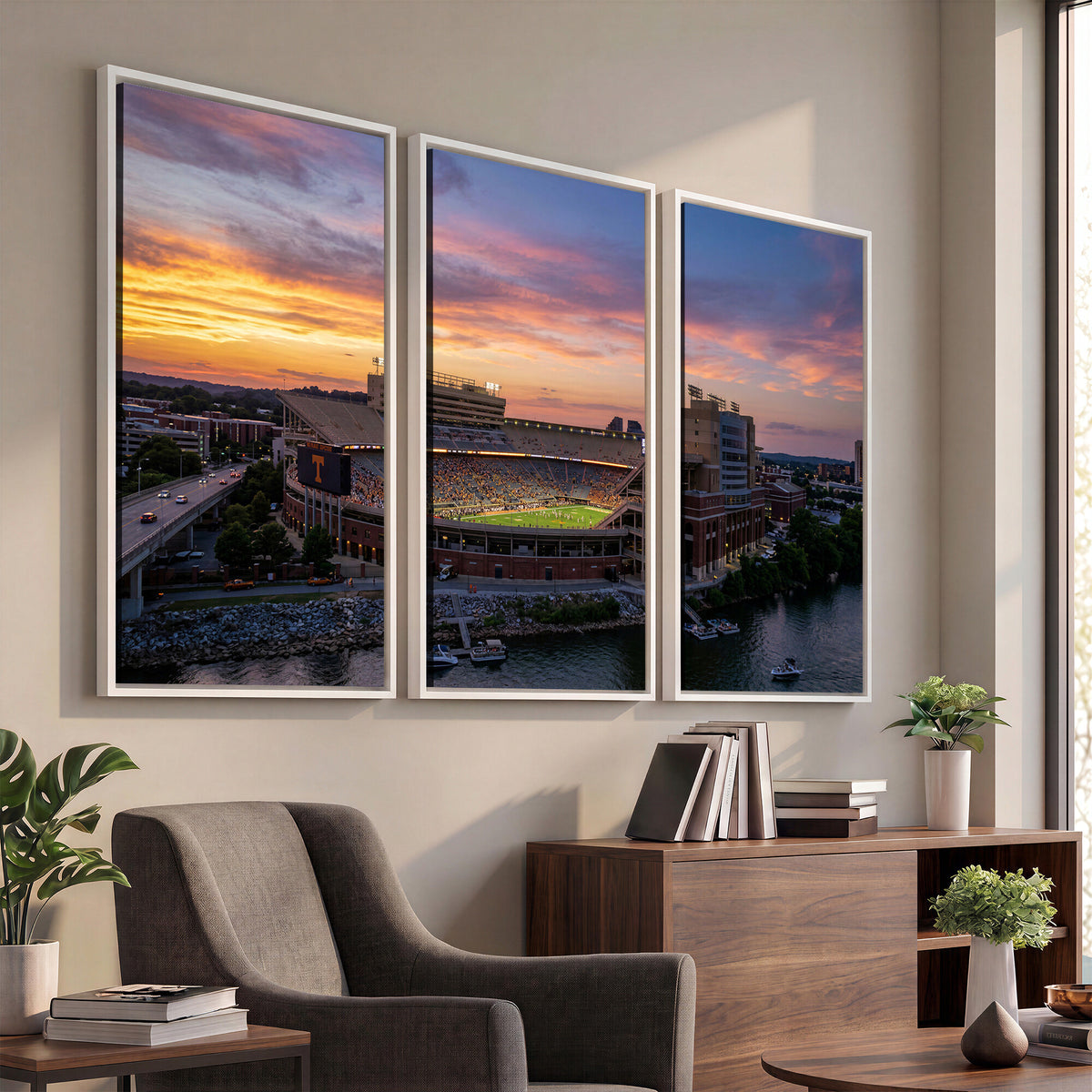 61093642-MGV-CV-36X24 - Stadium Wall Art Canvas Print
