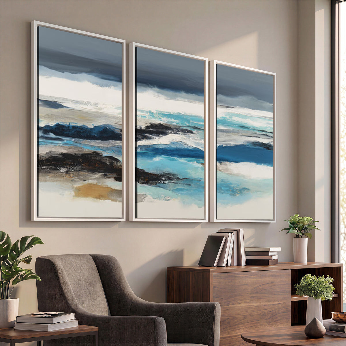 53645131-MGV-CV-36X24 - Extra Large Abstract Wall Art Canvas Print
