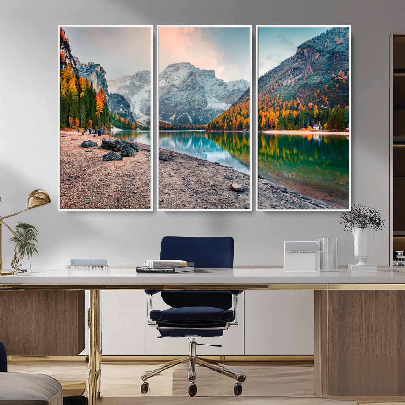 62475-MGV-FC-48X32-3P_White-Spectacular Autumn Wall Art Canvas Print