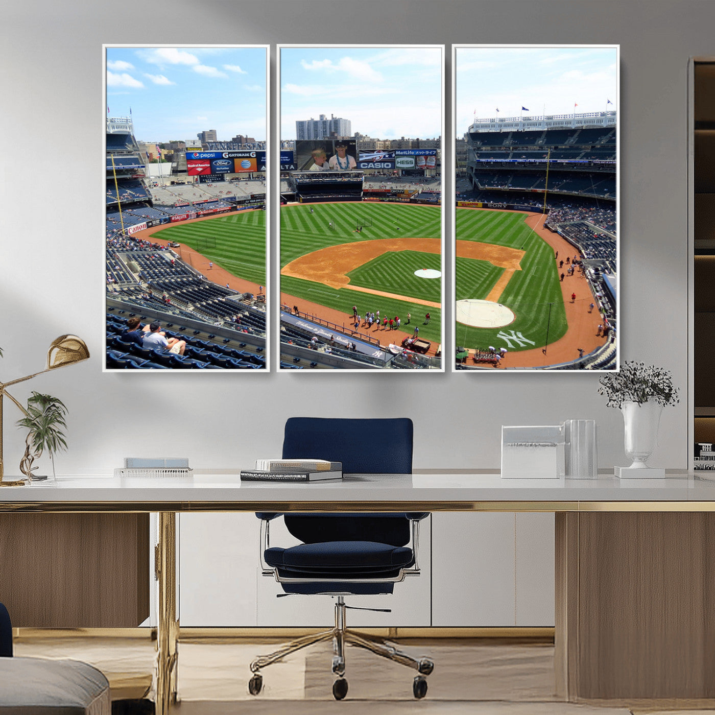 98047-MGV-CV-36X24-Buffalo Bills Stadium Wall Art - Buffalo Bills Decor- NFL Fans Gift, Perfect Sports Decor for Living