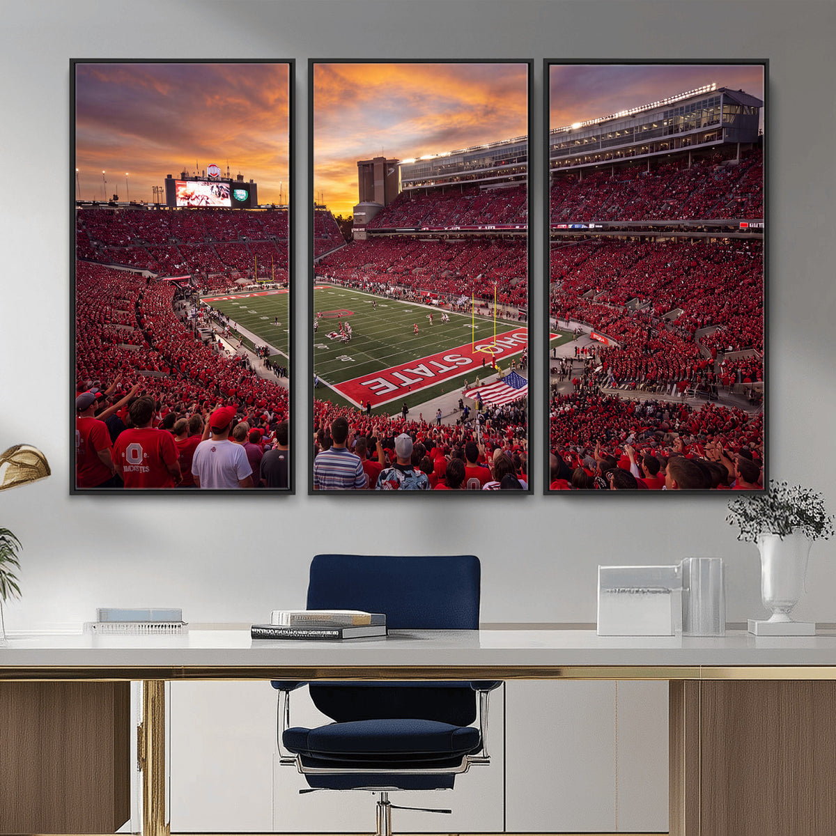 36125328-MGV-CV-36X24 - Stadium Wall Art Canvas Print