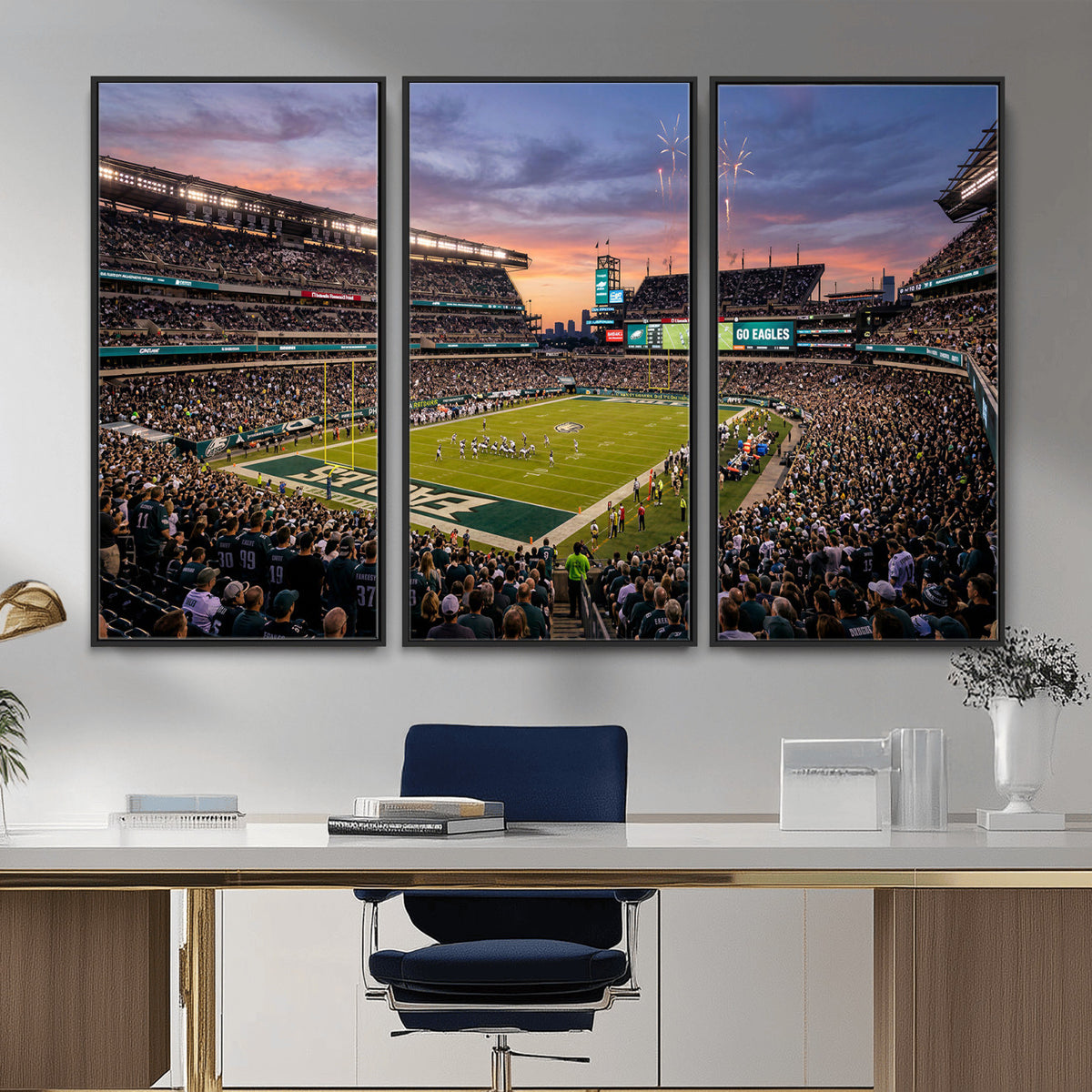 15549432-MGV-CV-36X24 - Stadium Wall Art Canvas Print